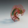 Office millipede - mixed media sculpture