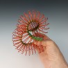 Office millipede - mixed media sculpture