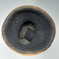 Looking inside from the base