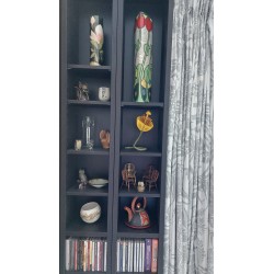 Yellow Trumpet Flower – Felted and Embroidered Botanical Sculpture