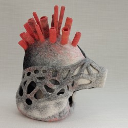 Breaking Free – Wet‑Felted Wool Sculpture on Identity & Strength