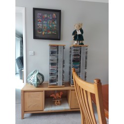 Ocean Tri‑Whirl – Wet Felted Wool & Silk Sculpture