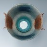 Iron and Water – Wet‑Felted Sculptural Vessel