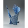 The Witch's Cape - a wet-felted gravity defying wool sculpture