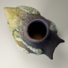 Textured Felt Vessel - reminiscent of Aladdin’s lamp