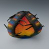 Dragon’s Egg – Wet-Felted Octagonal Vessel